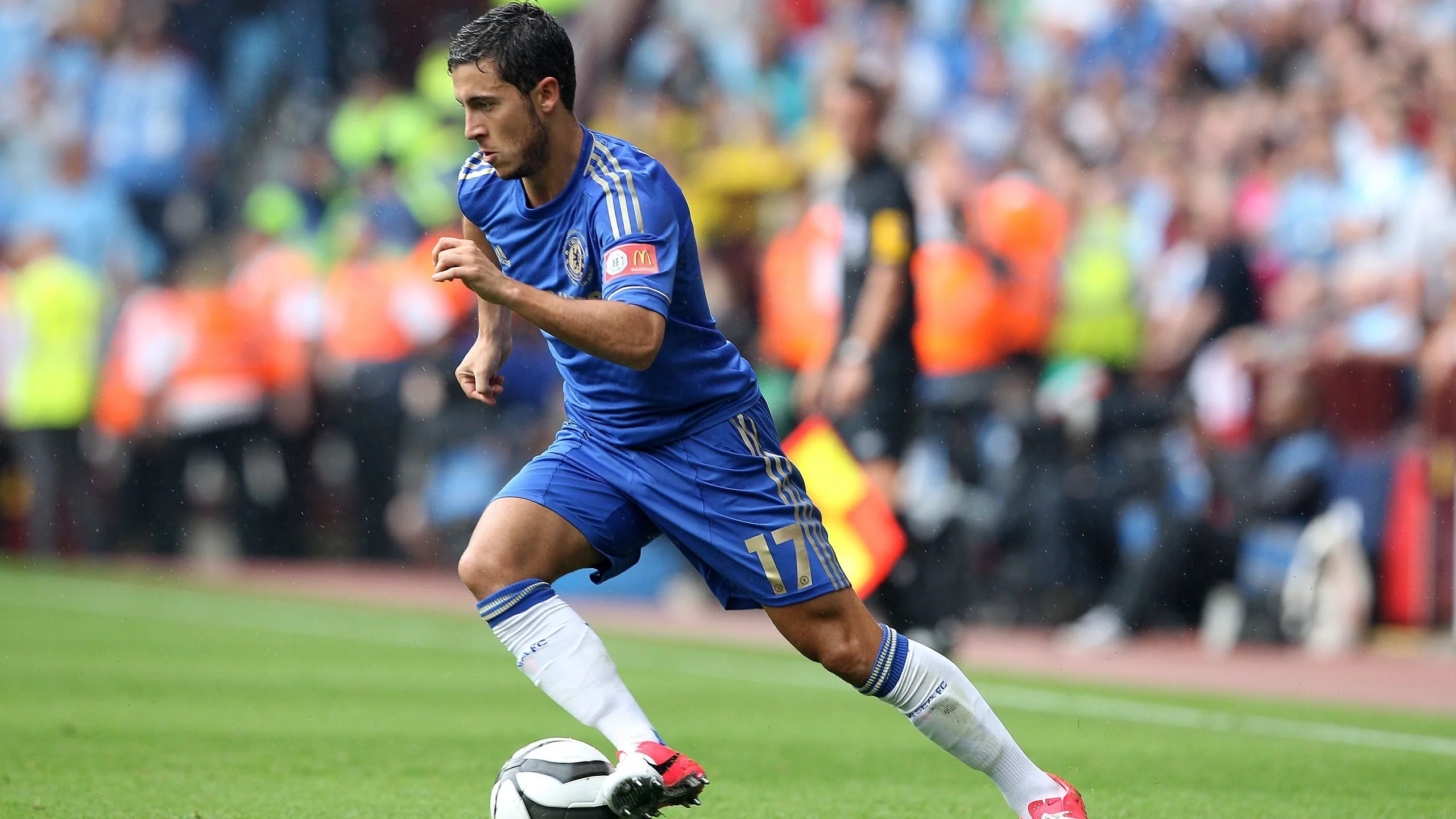 hazard, азар, 17, стадион, игрок, chelsea, челси, эден, клуб, Eden