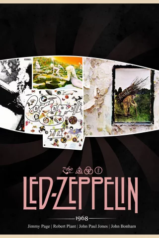 классика, обложки альбомов, дирижабль, Led zeppelin, rock