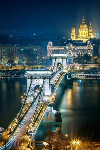 budapest, Sz__chenyi l__nch__d, цепной мост сечени, будапешт, magyarorsz__g