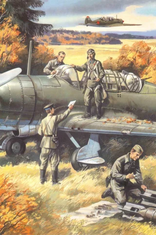 ближний, и, Арт, самолет, советский, су-2, разведчик