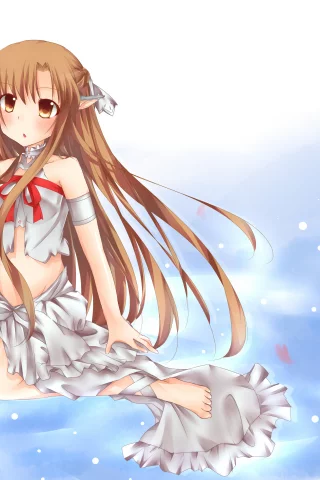 elf, Sword art online, asuna, sao, мастера меча онлайн, alfheim online, alo