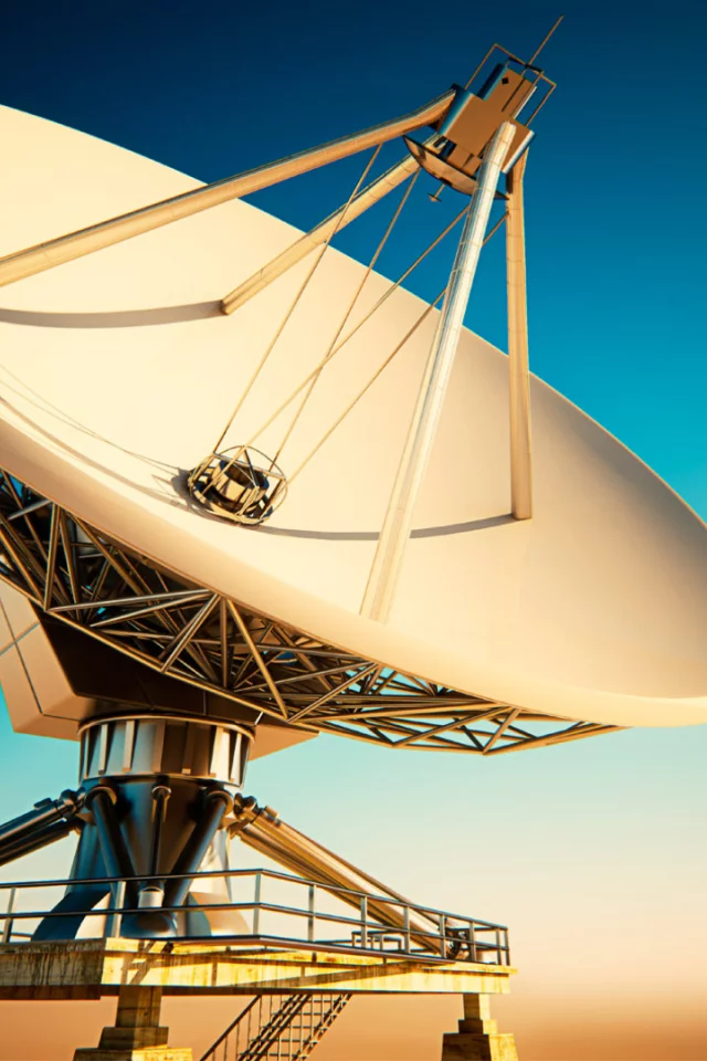 Satellite, sky, communication, dish