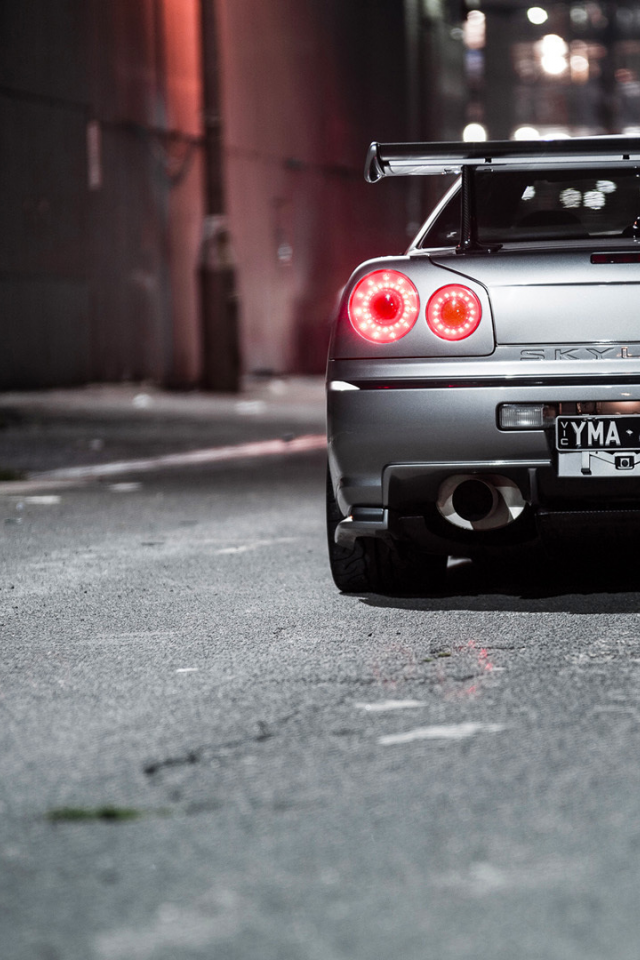 Skyline r34 с развалом