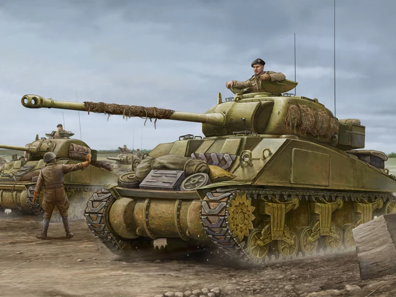 светлячок, Арт, sherman, firefly, шерман, файрфлай, танки, танк