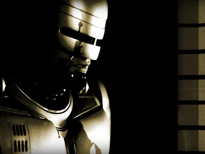 фильмы, боевик, робокоп, кино, робот, минимал, Robocop
