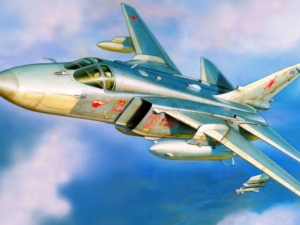 Су-24, fencer, фронтовой бомбардировщик