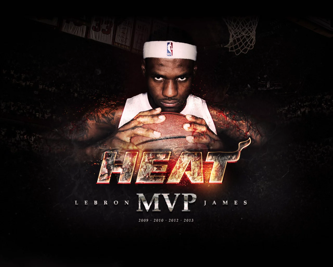мяч, фон, баскетбол, miami, nba, Lebron james, heat, спорт