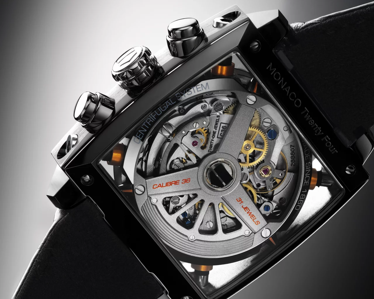 Tag heuer, monaco twenty four, часы, хронометр