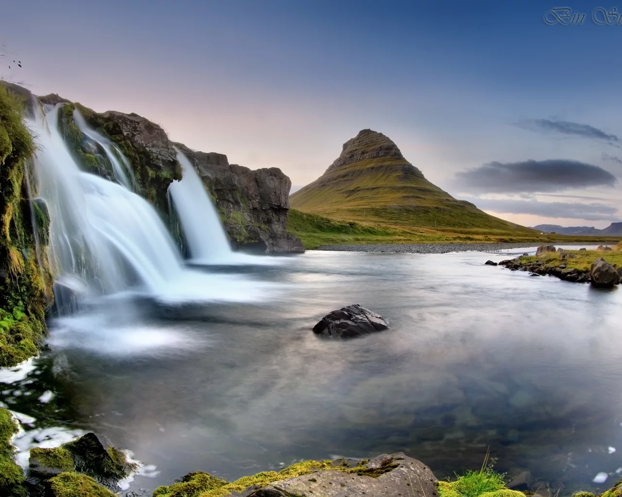 kirkjufell, by ________¶__§___, вулкан, исландия, гора