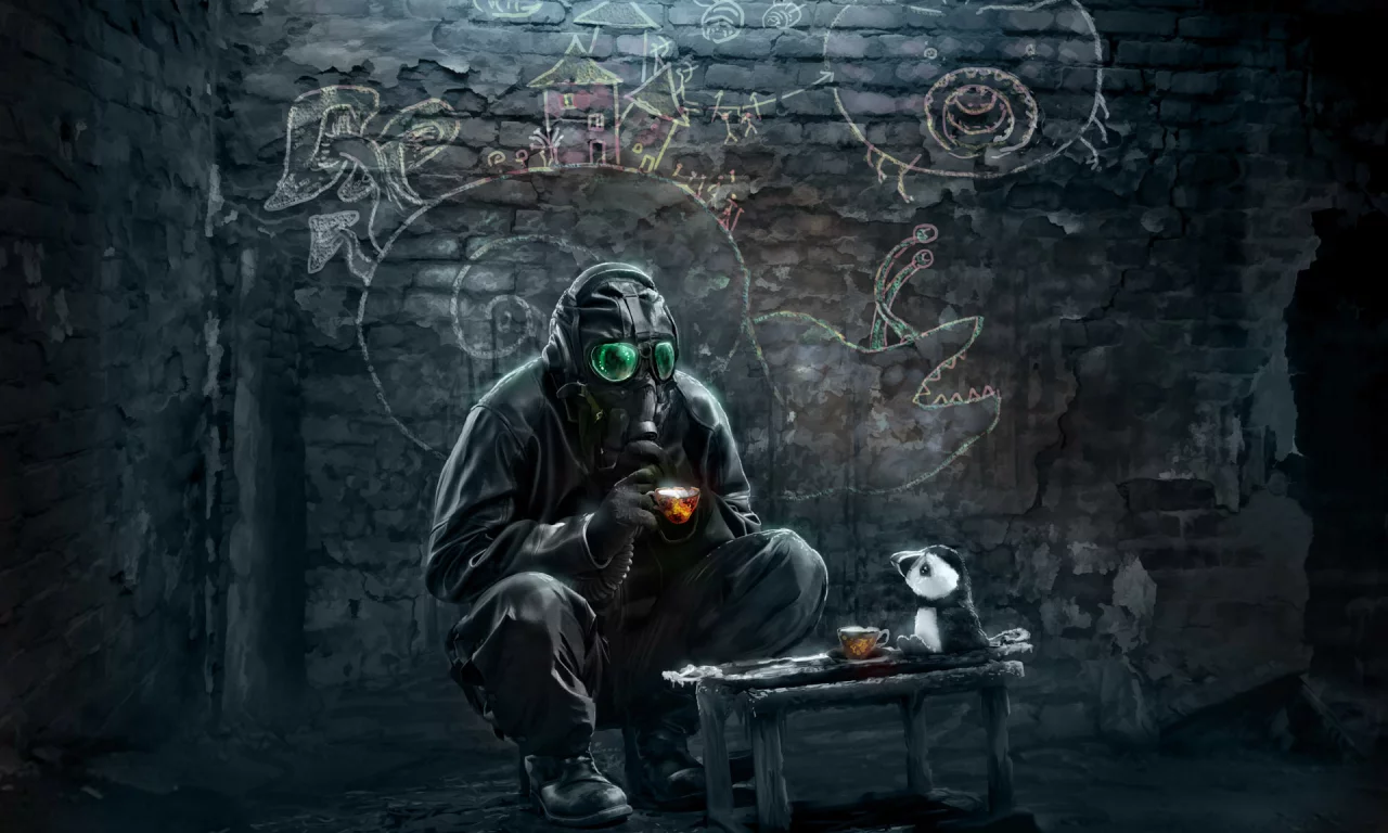 романтика апокалипсиса, tea party, romantically apocalyptic, alexiuss, Арт
