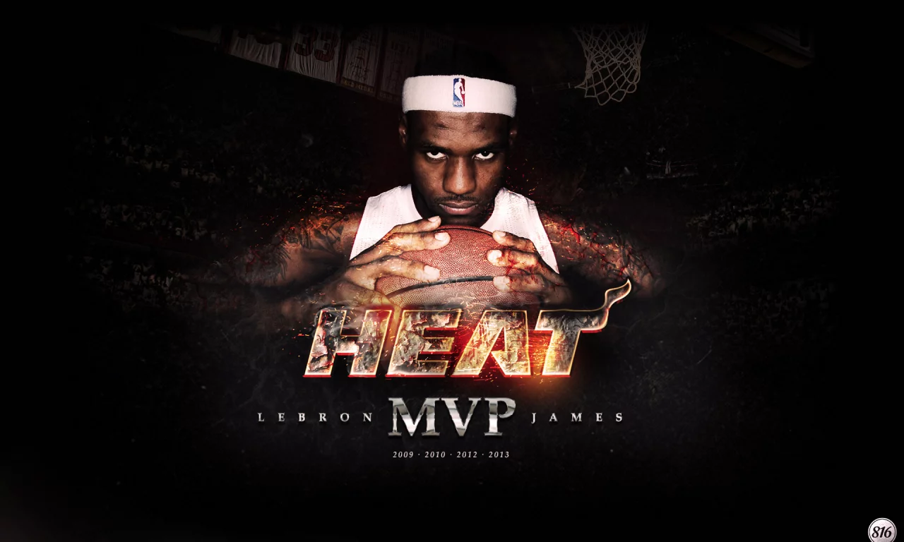 мяч, фон, баскетбол, miami, nba, Lebron james, heat, спорт
