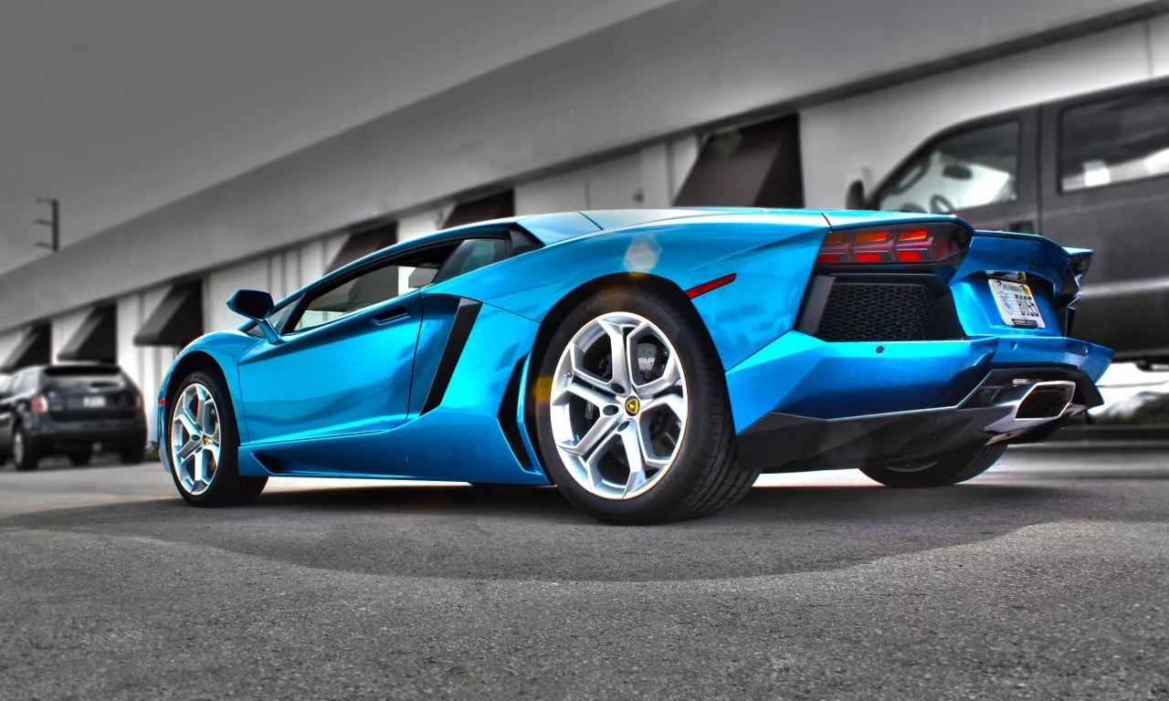 авентадор, azure blue, lp700-4, aventador, Lamborghini, ламборгини