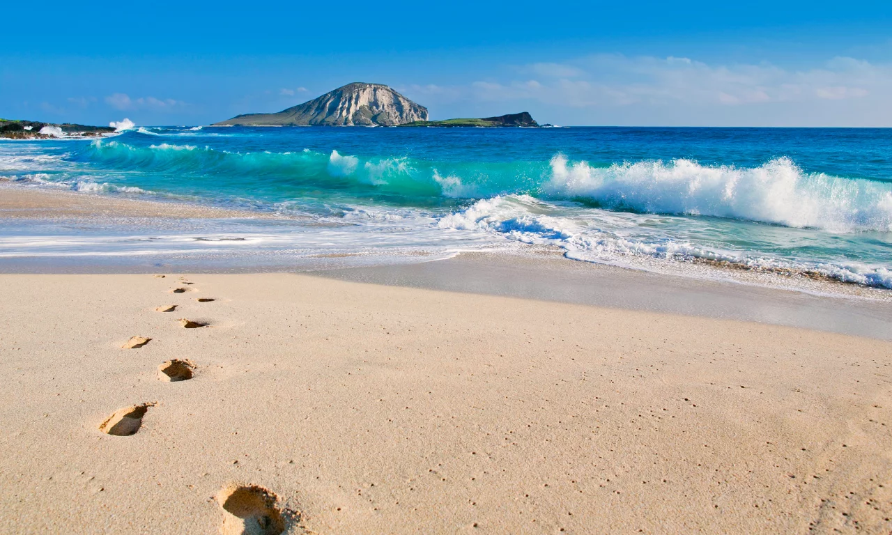 Сша, rabbit island, гавайи, oahu, гавайские острова, тихий океан