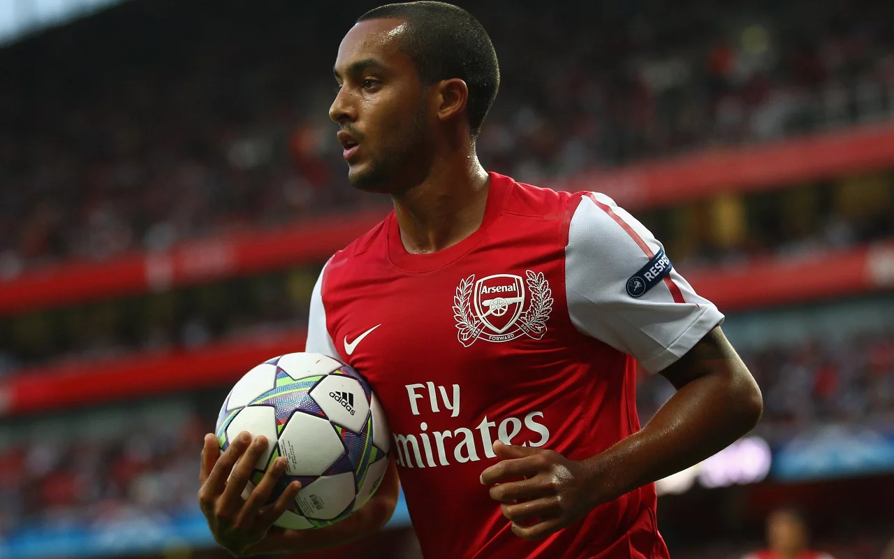 мяч, theo walcott, Arsenal, футболист, игрок