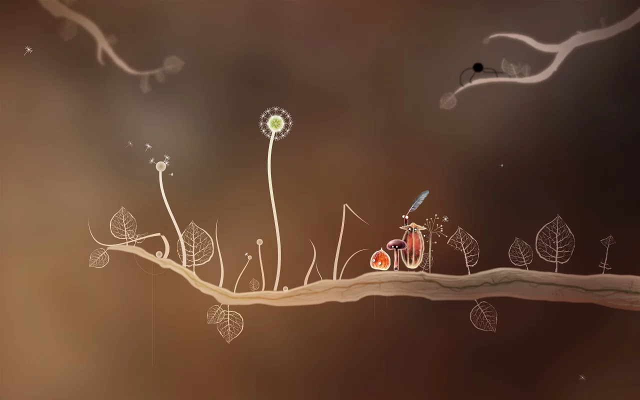 желудь, Botanicula, ботаника, amanita design, гриб