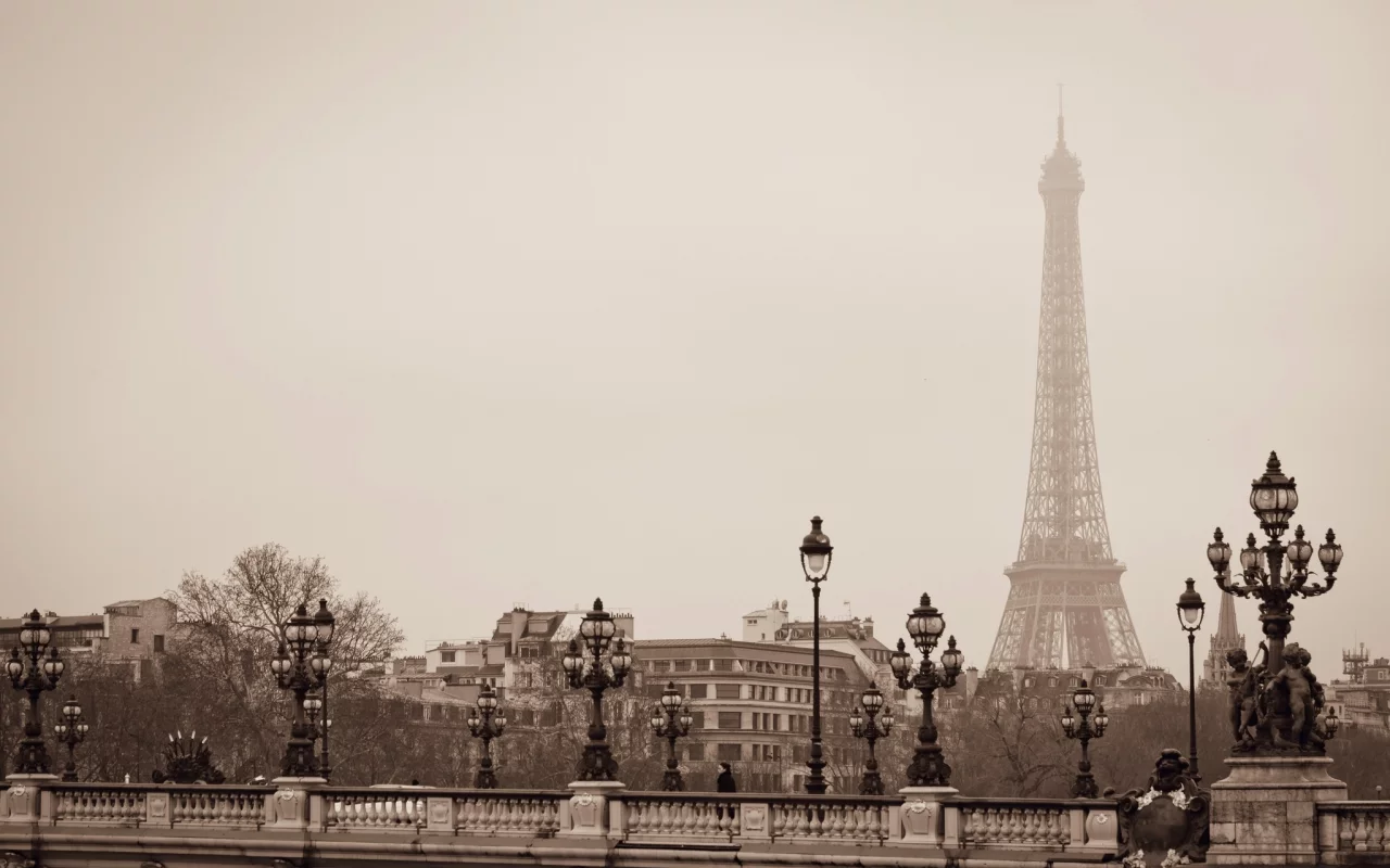 paris, мост александра iii, la tour eiffel, france, Pont alexandre iii