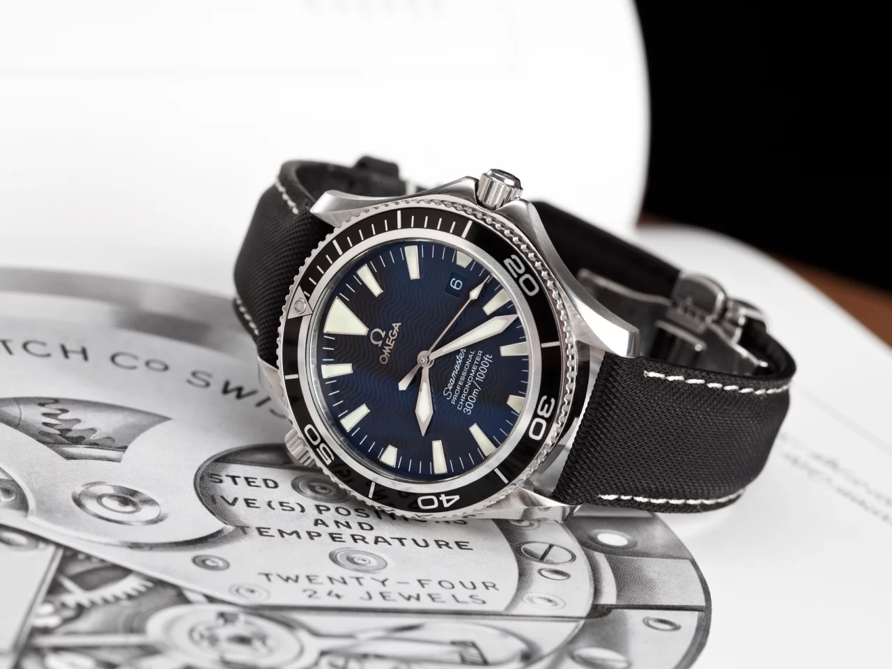 Часы, omega, seamaster, professional