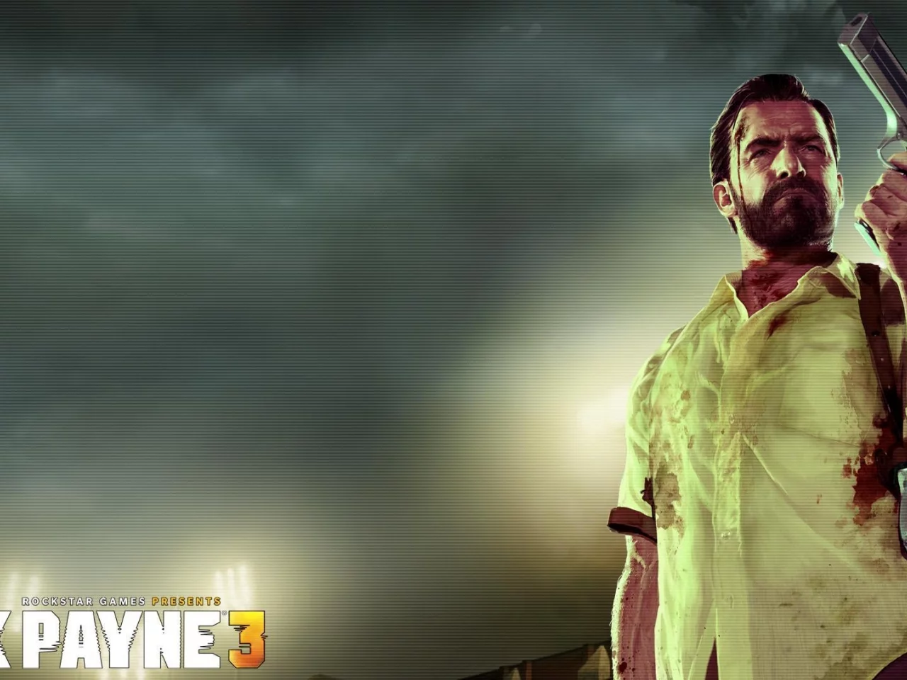 desert eagle, дезерт игл, рубашка, max, payne, rockstar games, Max payne 3