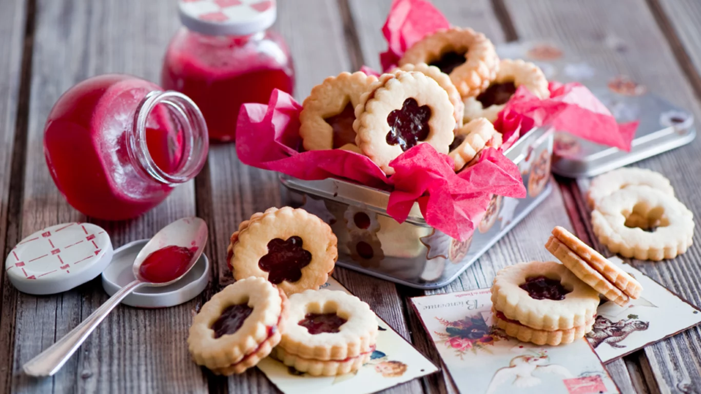 Biscuits, pastry, пирожные, еда, печенье