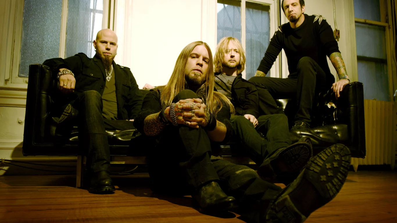 диван, ню-метал, Drowning pool, band, мужики, группа, nu metal