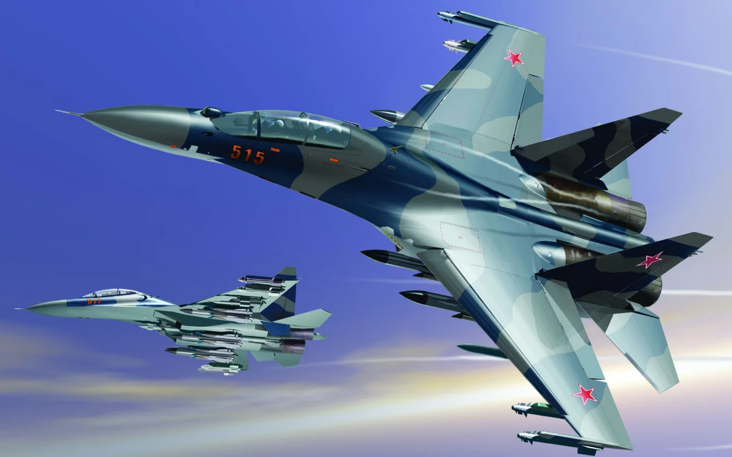 Арт, двухместный, су-30мк, многоцелевой, самолет