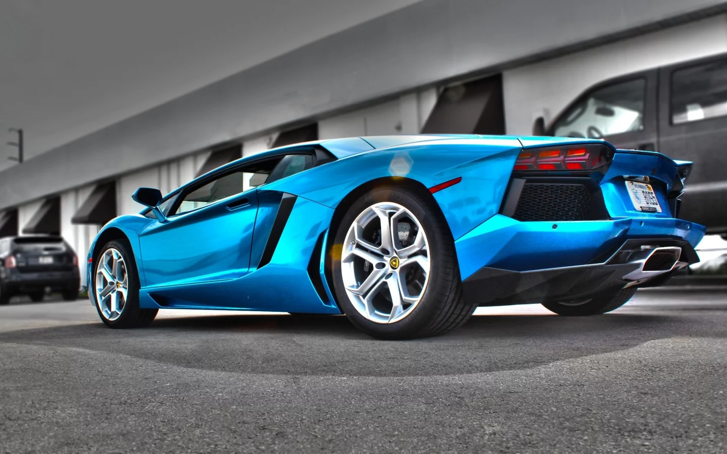 авентадор, azure blue, lp700-4, aventador, Lamborghini, ламборгини