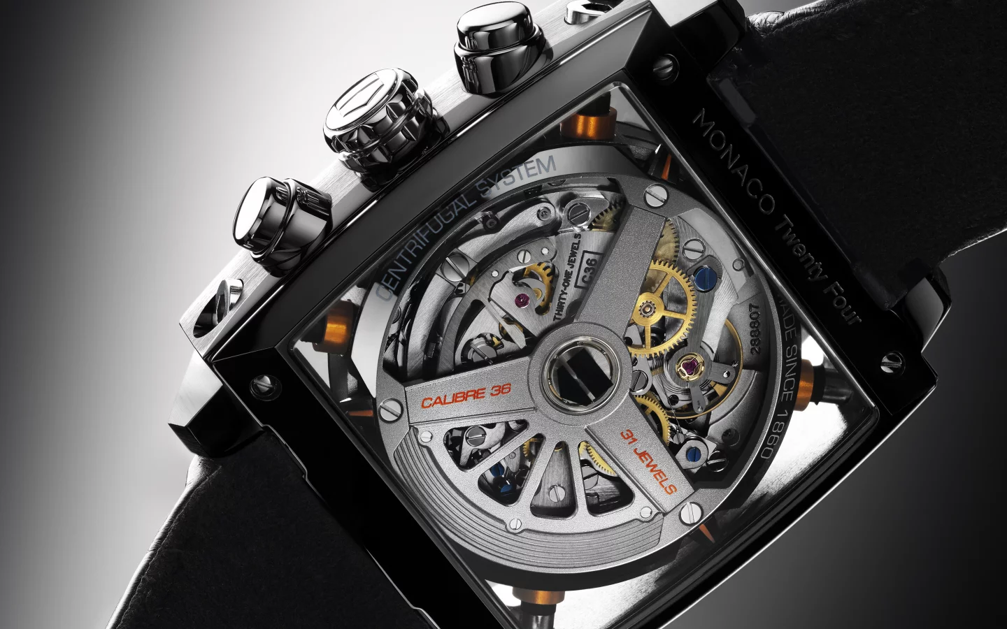 Tag heuer, monaco twenty four, часы, хронометр
