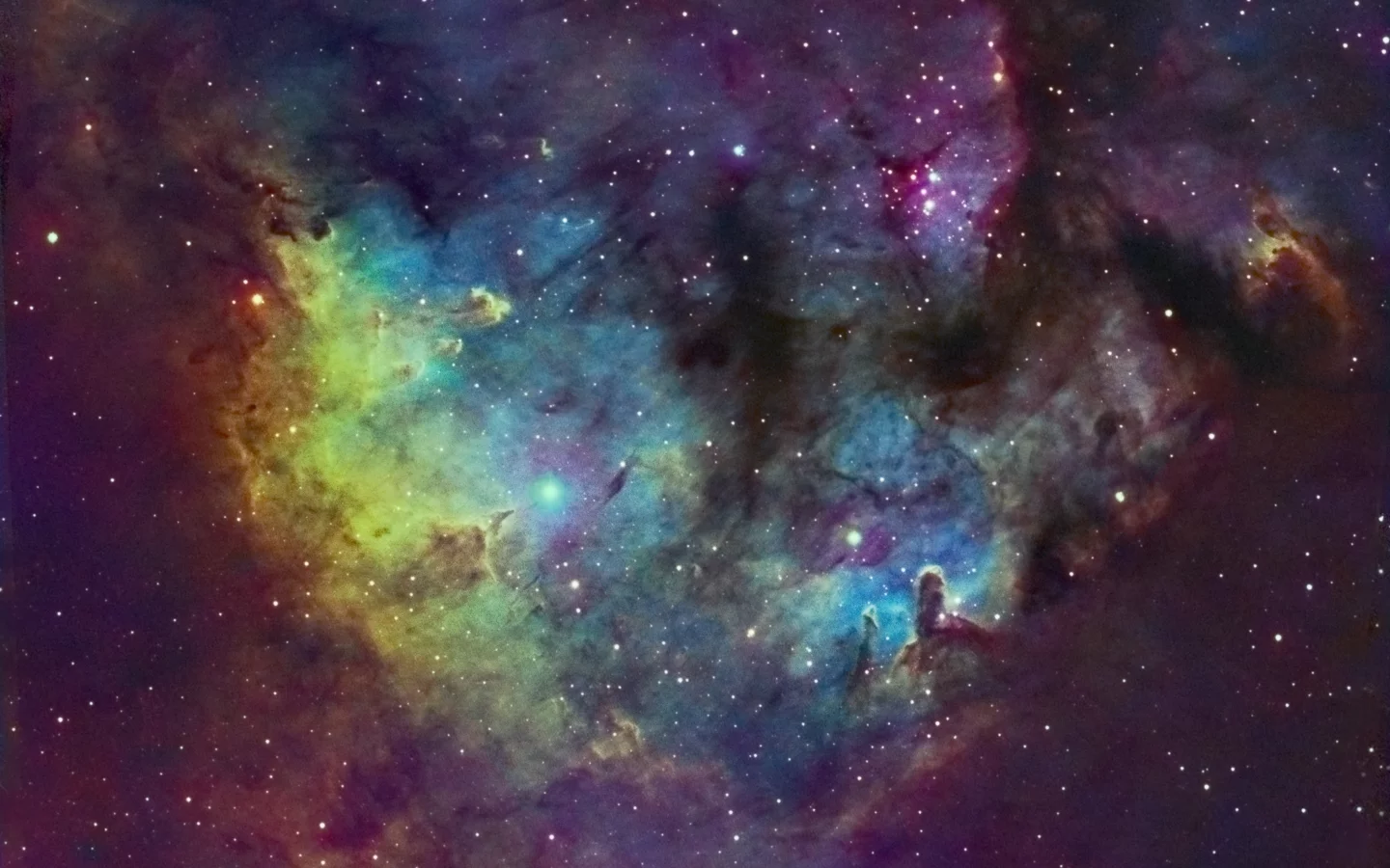 cepheus, космос, Cederblad 214