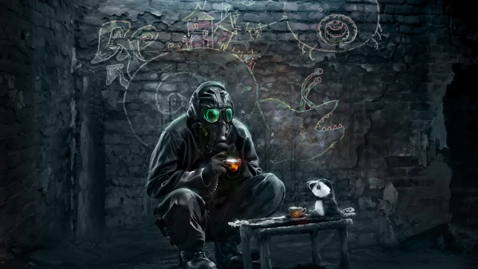 романтика апокалипсиса, tea party, romantically apocalyptic, alexiuss, Арт
