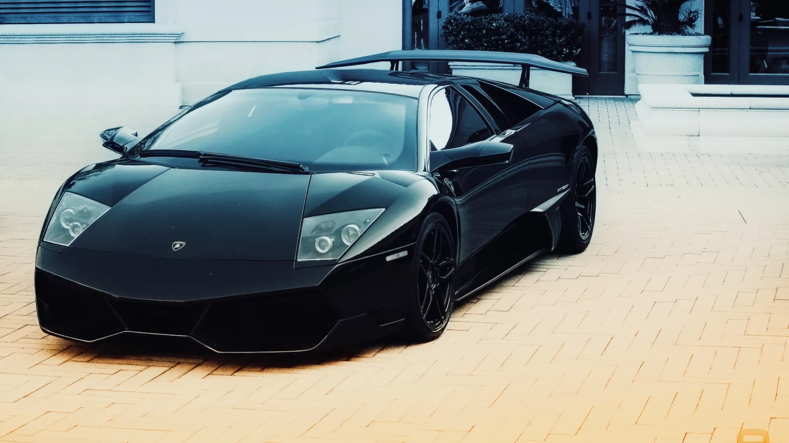 murcielago, lp670-4 sv, чёрный, ламборгини, мурсиэлаго, black, Lamborghini