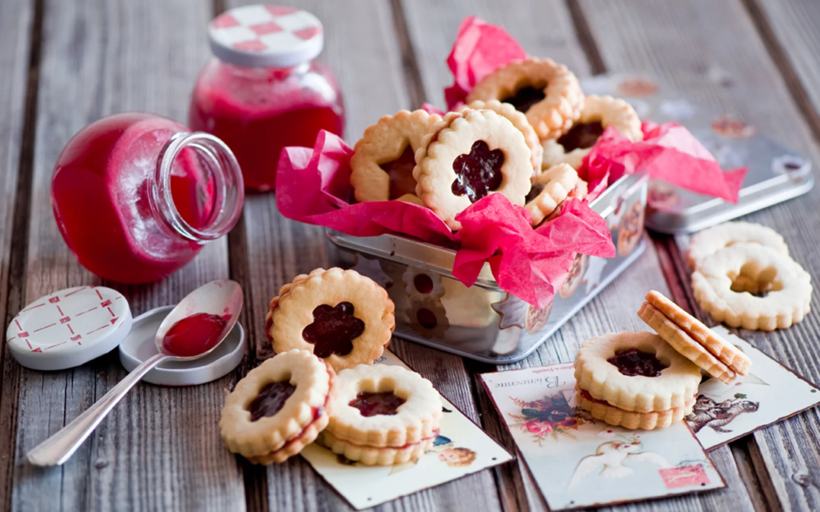 Biscuits, pastry, пирожные, еда, печенье