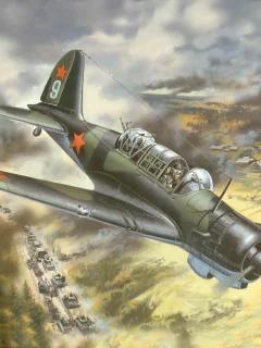 Арт, разведчик, су-2, и, ближний, советский, самолет