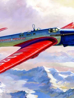 ант-25, Арт, цельнометаллический, советский, небо