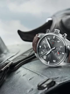 самолет, часы, Iwc, spitfire, шлем, chronograph