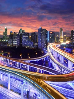 свет, китай, china, гонконг, азия, кнр, город, ночь, Hong kong