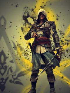 эдвард кенуэй, Assassins creed 4 black flag, assassin, edvard kenway