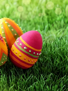 яйца, праздник, расписные, Пасха, easter, пасхальные