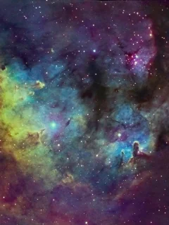 cepheus, космос, Cederblad 214
