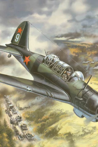 Арт, разведчик, су-2, и, ближний, советский, самолет