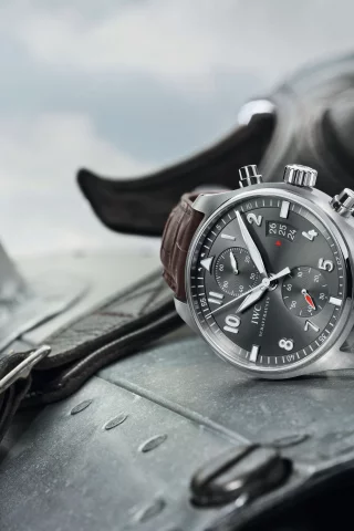 самолет, часы, Iwc, spitfire, шлем, chronograph