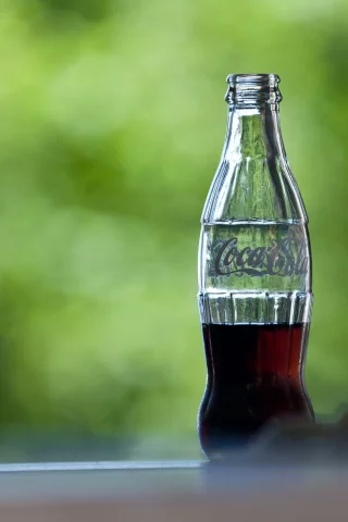фон, coca cola, Бутылка
