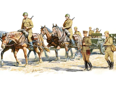 дивизионная, солдаты, Арт, зис-3, артиллерия, 76-мм