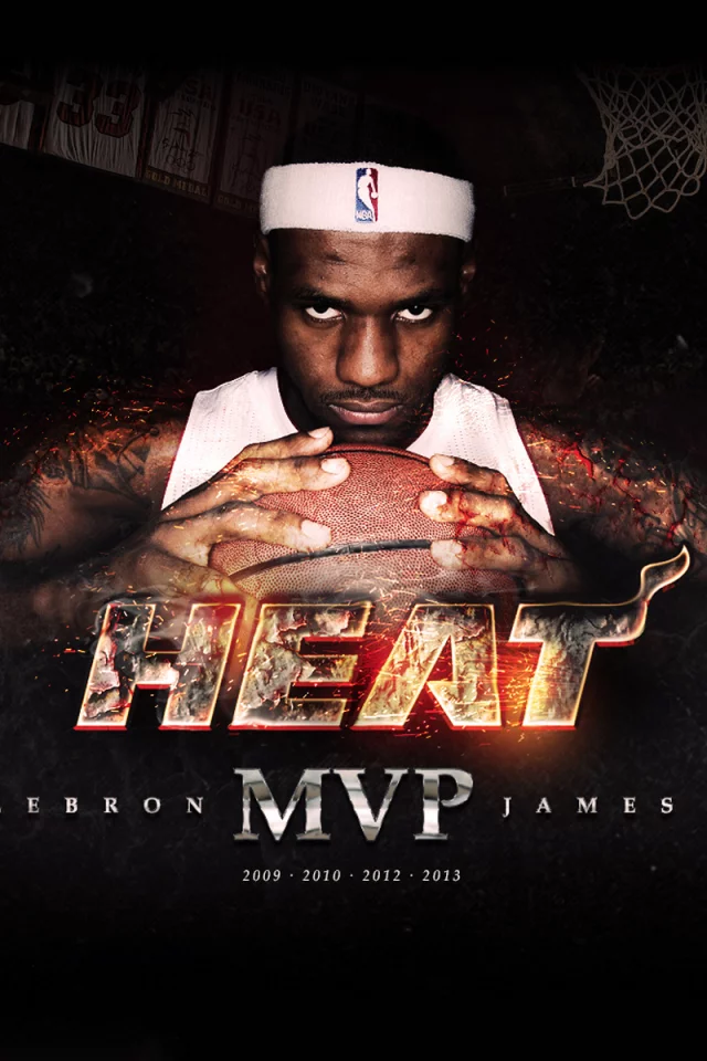 мяч, фон, баскетбол, miami, nba, Lebron james, heat, спорт