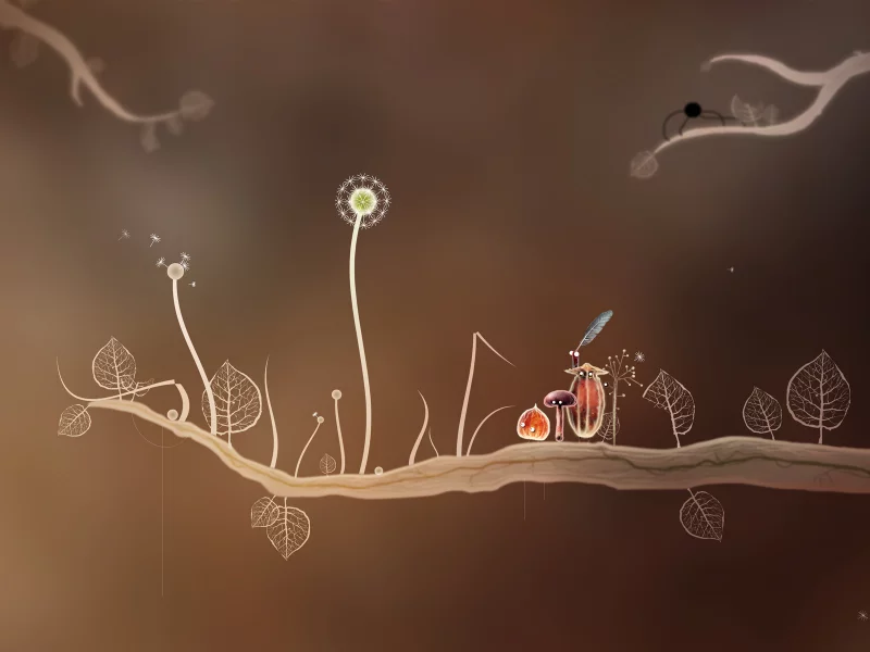 желудь, Botanicula, ботаника, amanita design, гриб
