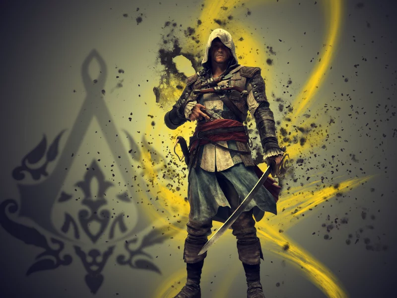 эдвард кенуэй, Assassins creed 4 black flag, assassin, edvard kenway