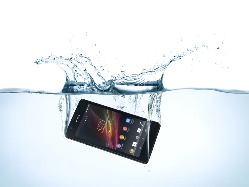 Sony, mobile, xperia, zr, water