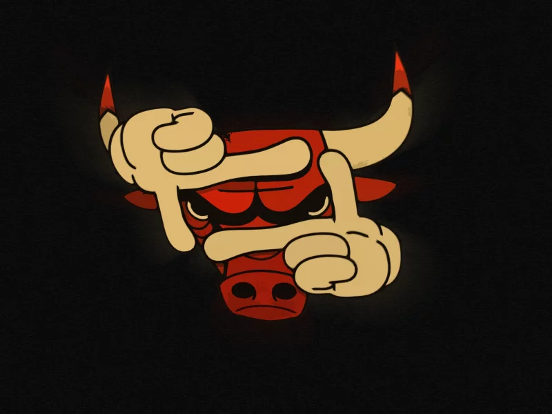 баскетбол, чикаго буллз, Chicago bulls, nba, бык, логотип