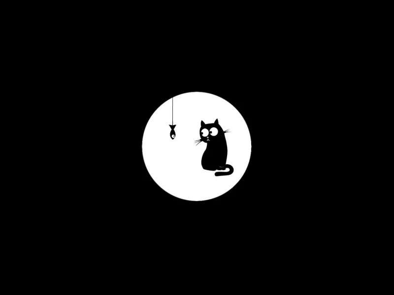 котик, мышка