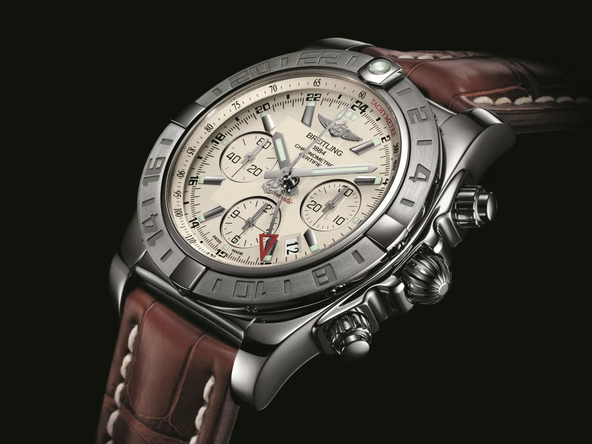 gmt-44mm-1, breitling, chronomat, часы