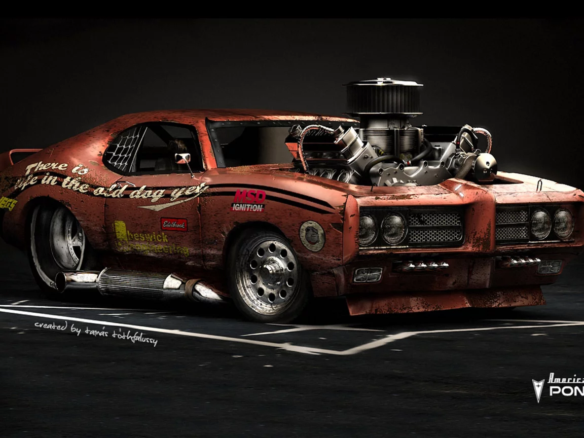 car, pontiac gto, american muscle, hot rod